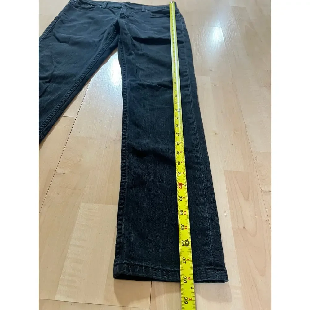 Levi Strauss & Co 511 Mens Slim Fit Black Denim Jeans Size 30x30